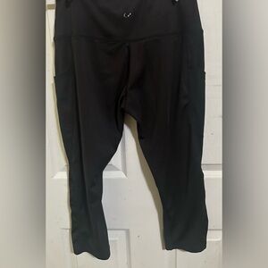 High waisted crop leggings